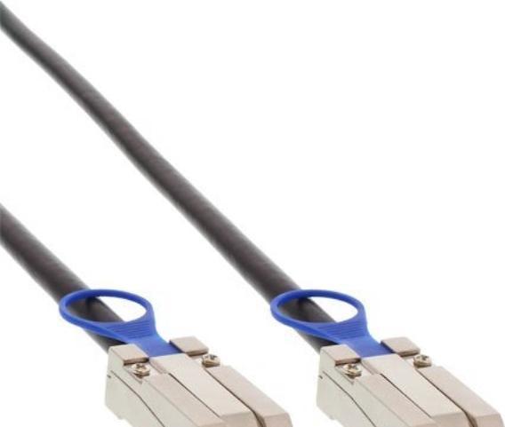 Actual product image InLine SAS connection cable (50 cm, SAS 2.0)