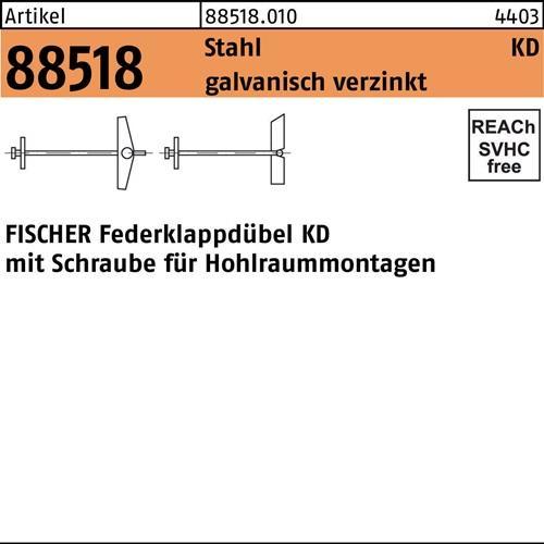 Immagine prodotto Fischer Tassello inclinabile KD 6 100 mm 16 mm 08 (25 pz.)