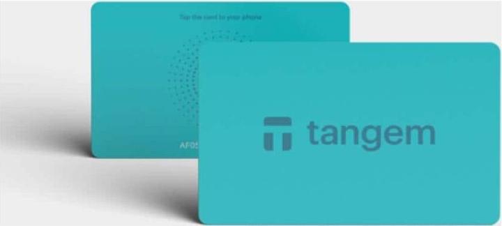 Image du produit Tangem 2.0 - Jeu de 3 cartes - Vivid (Bitcoin, Autrui)