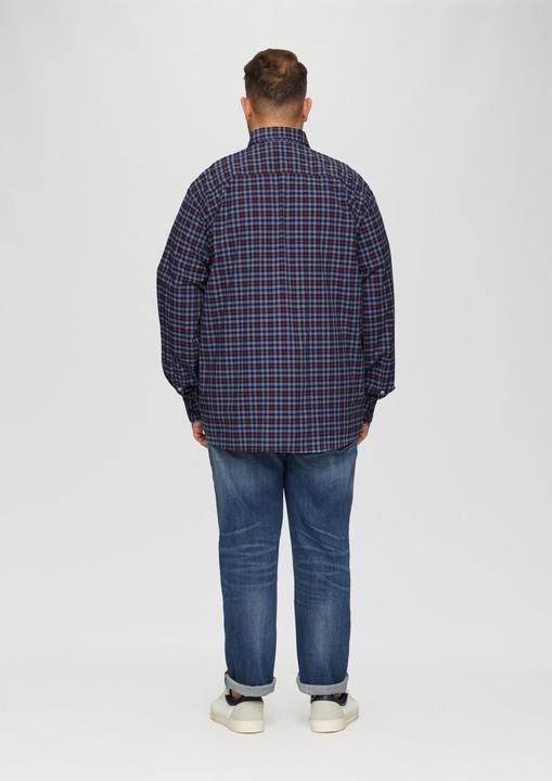 Immagine prodotto s.Oliver Hemd Kariertes Hemd aus Baumwollstretch (5XL)