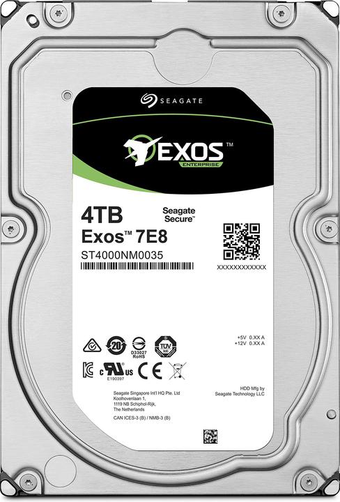 Produktbild Seagate Exos 7E8 512N (4 TB, 3.5")