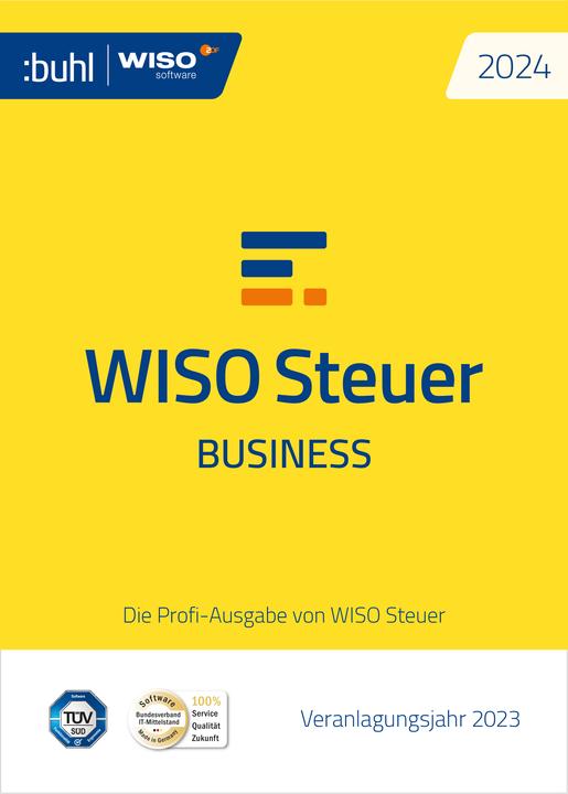 Buhl Data Service Buhl Data WISO Tax 2024 Business (Download) (1 User, 1 Devices/Users, unlimited)