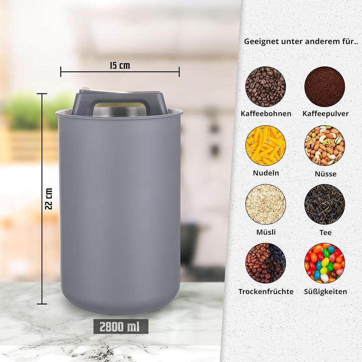 Actual product image Kitchen Kaffeedose mit Vakuumdeckel (2.80 l)