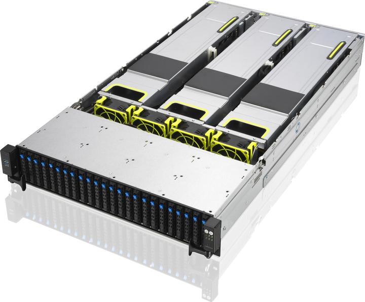 Actual product image ASUS Server BAB RS720A-E11-RS24U/10G/2.4KW/GPU