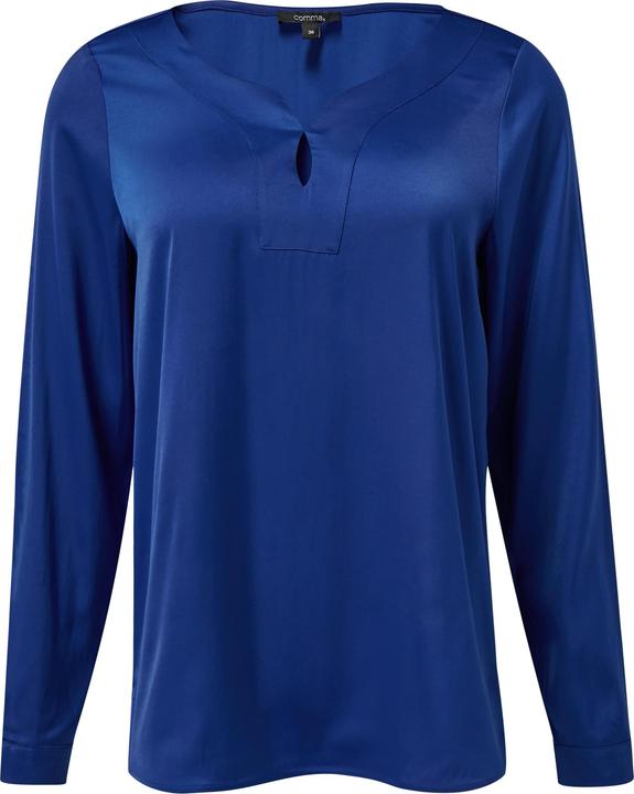 Immagine prodotto Comma Bluse Satinbluse mit Tunika-Ausschnitt (32)