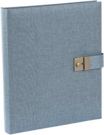 Produktbild Goldbuch Dokumentenmappe Summertime blau-grau, 4-Ring-Mechanik (1 x)