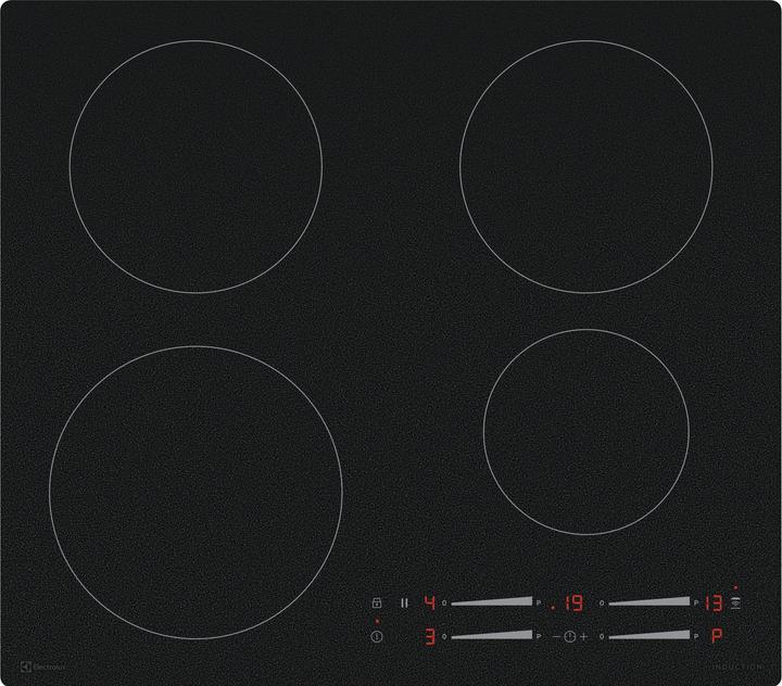 Actual product image Electrolux GK58TSISO (58 cm, Glass ceramic hob, Induction hob)