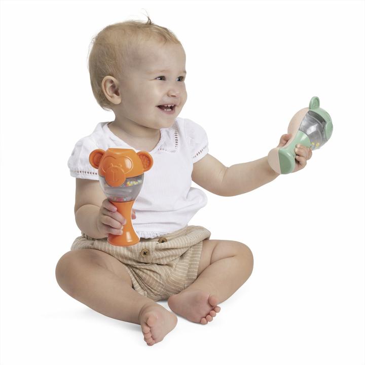 Actual product image Chicco Monkeys Maracas Eco+