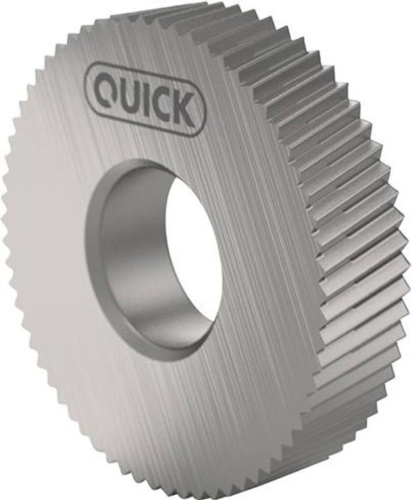 Actual product image Magni Knurling wheel PM BL 15degree 14.5x3x5 H7 P1 QUICK