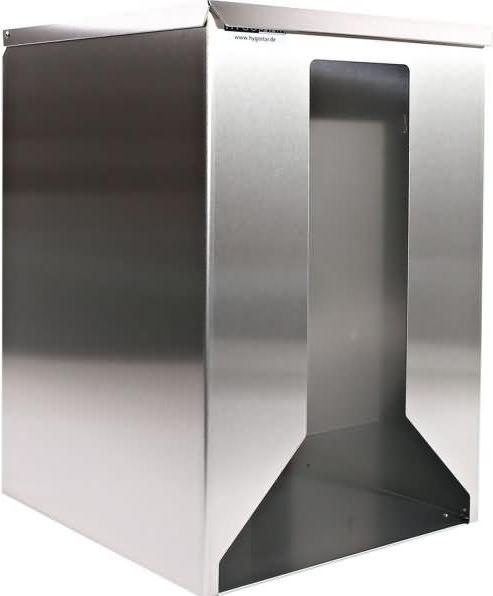 Actual product image Hygostar stainless steel protective gown dispenser for loose visitor gowns and overalls