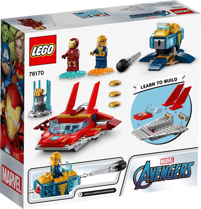 Produktbild LEGO Iron Man vs. Thanos (76170, LEGO Marvel)
