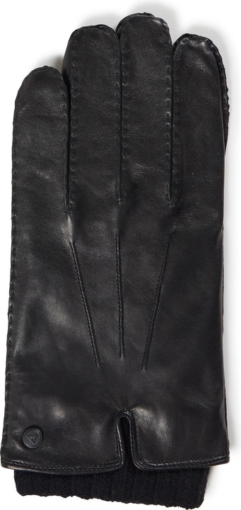 Produktbild Cash-Mere Lederhandschuhe mit Pulswärmer und Touchscreen tauglich (XL)