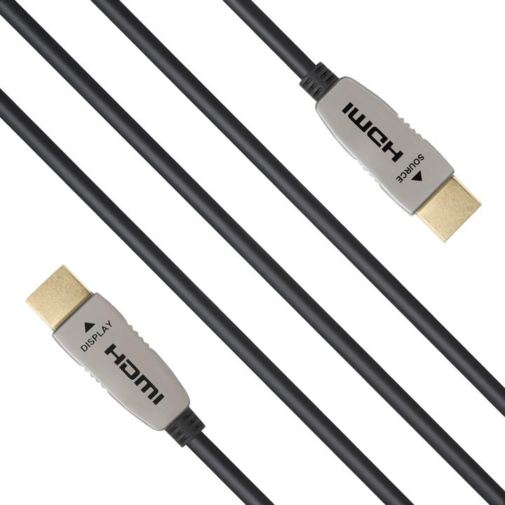 Produktbild Celexon UHD Optical Fibre HDMI 2.0b Active Kabel 10m schwarz (10 m, HDMI, 2.0b)