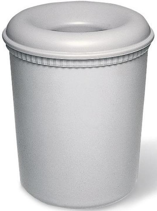Produktbild Exacompta Sicherheitspapierkorb Classic steingrau (15 l)