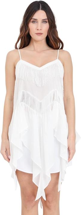 Pinko Ailo Mousseline Top with Fringes (42)