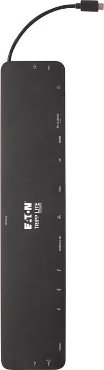 Image du produit Eaton Station d'accueil USB-C triple affichage 4K HDMI & DP VGA USB 3.2 Gen 1 Hub USB-A/C GbE 100W PD Cha (USB-C, 4 Ports)