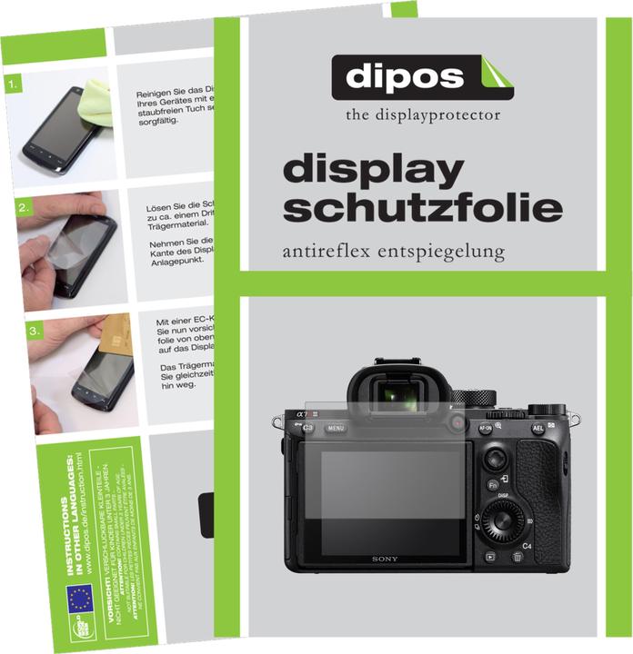 Produktbild Dipos Displayschutzfolie Antireflex (Displayschutz, Sony A7R III)