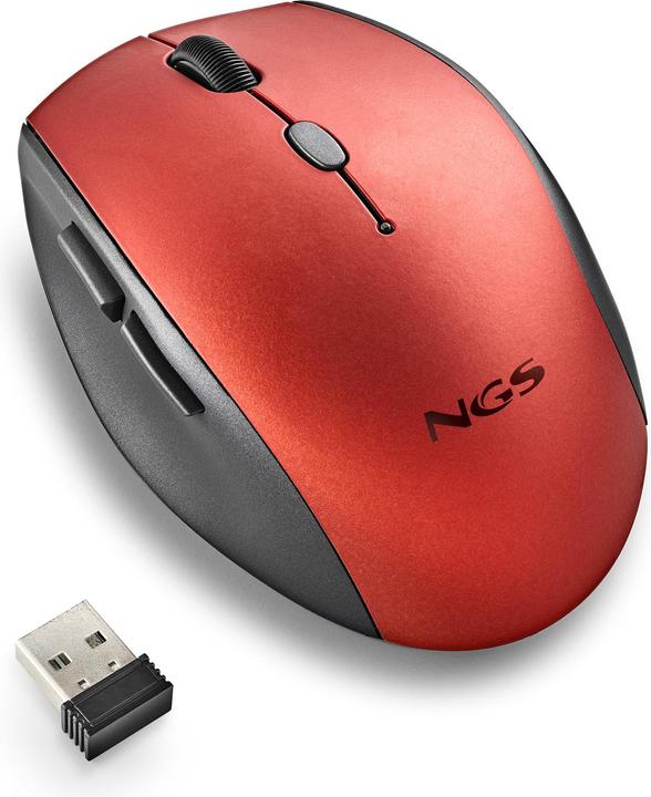 Productafbeelding NGS Souris Sans Fil Bee (Rouge) (Draadloze)