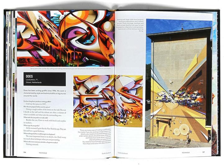 Produktbild Graffiti Cookbook (Englisch, Tobias Barenthin Lindblad, Mikael Nyström, Björn Almqvist, Torleik Sjöstrand, 2015)