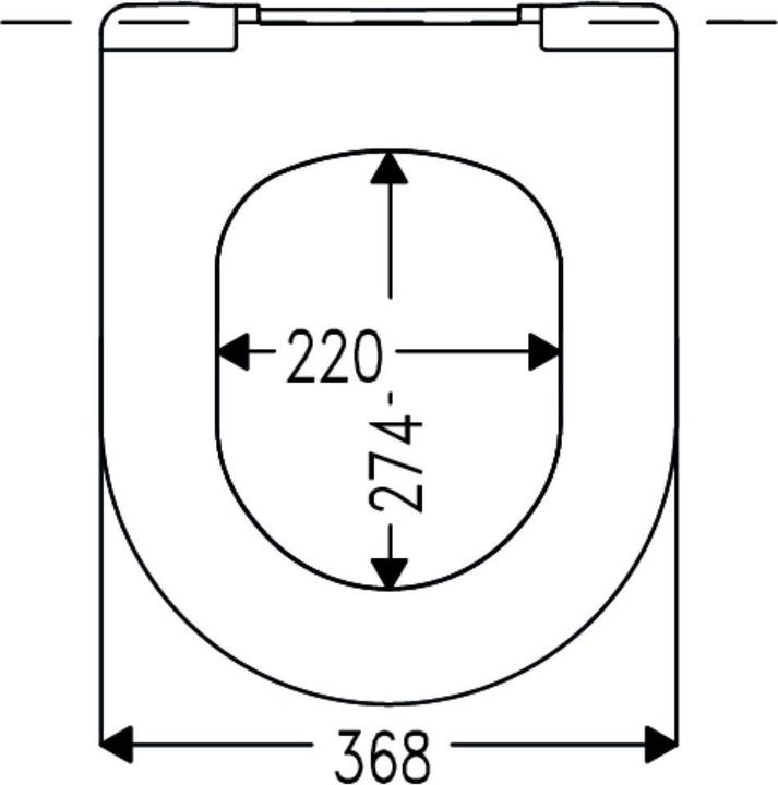 Actual product image Haro Toilet seat Aero SoftClose white