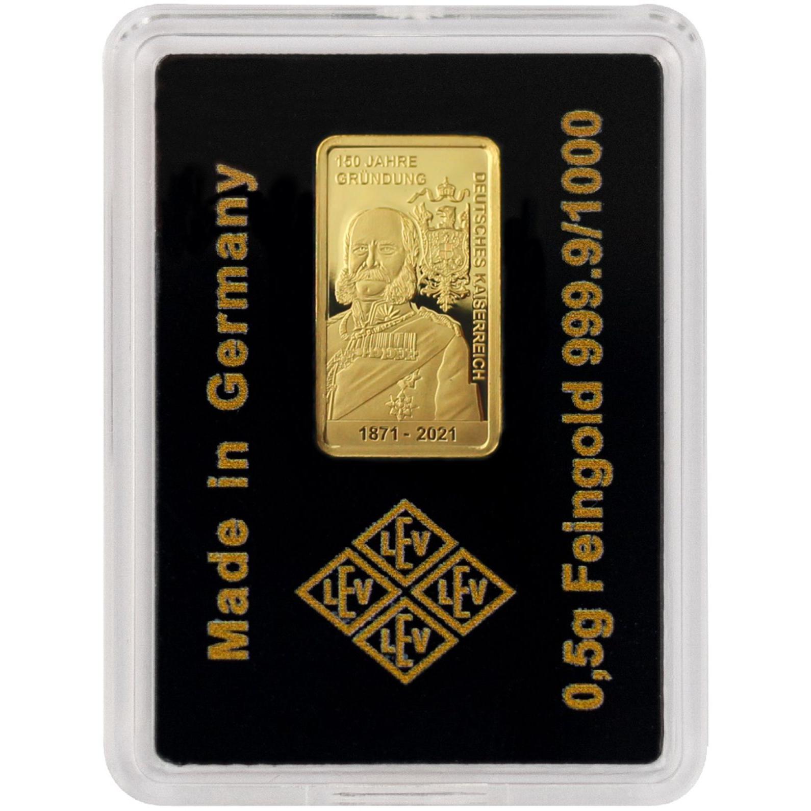 Thumbnail - Deutscher Münzexpress, Münzen, 150 J. Gründung Deutsches Kaiserreich, (2021)