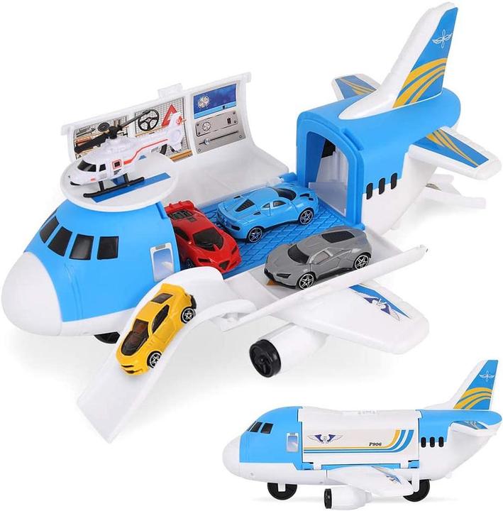 Productafbeelding Gearbox Vliegtuig Auto Transport 2in1, 20st.