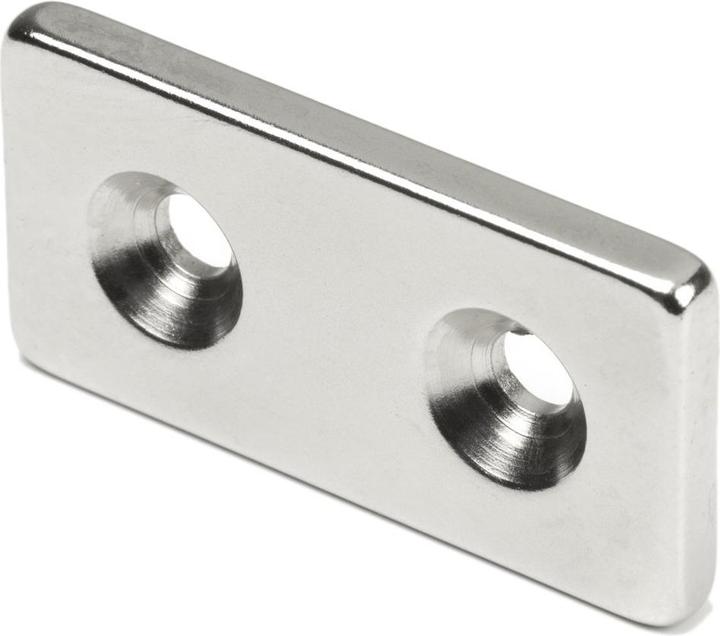 Produktbild Supermagnete Quadermagnet anschraubbar (1x)