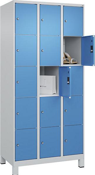 Light blue RAL 5012, Light grey RAL 7035