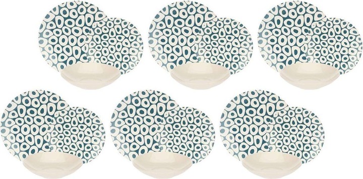 Luminarc Dinner for 6 people Sea Stones (18 Piece)