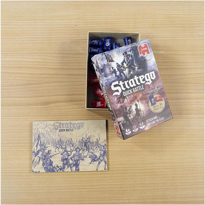 Productafbeelding Jumbo Stratego Snelle Strijd (Frans, Duits, Italiaans, Engels, Nederlands)