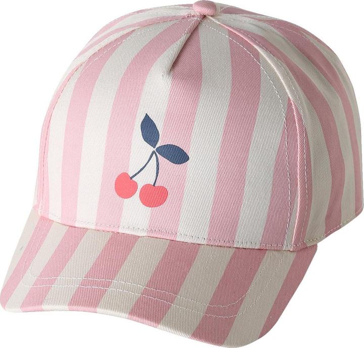 Produktbild Vertbaudet Baumwollcap mit Streifen und Kirsche Mädchen