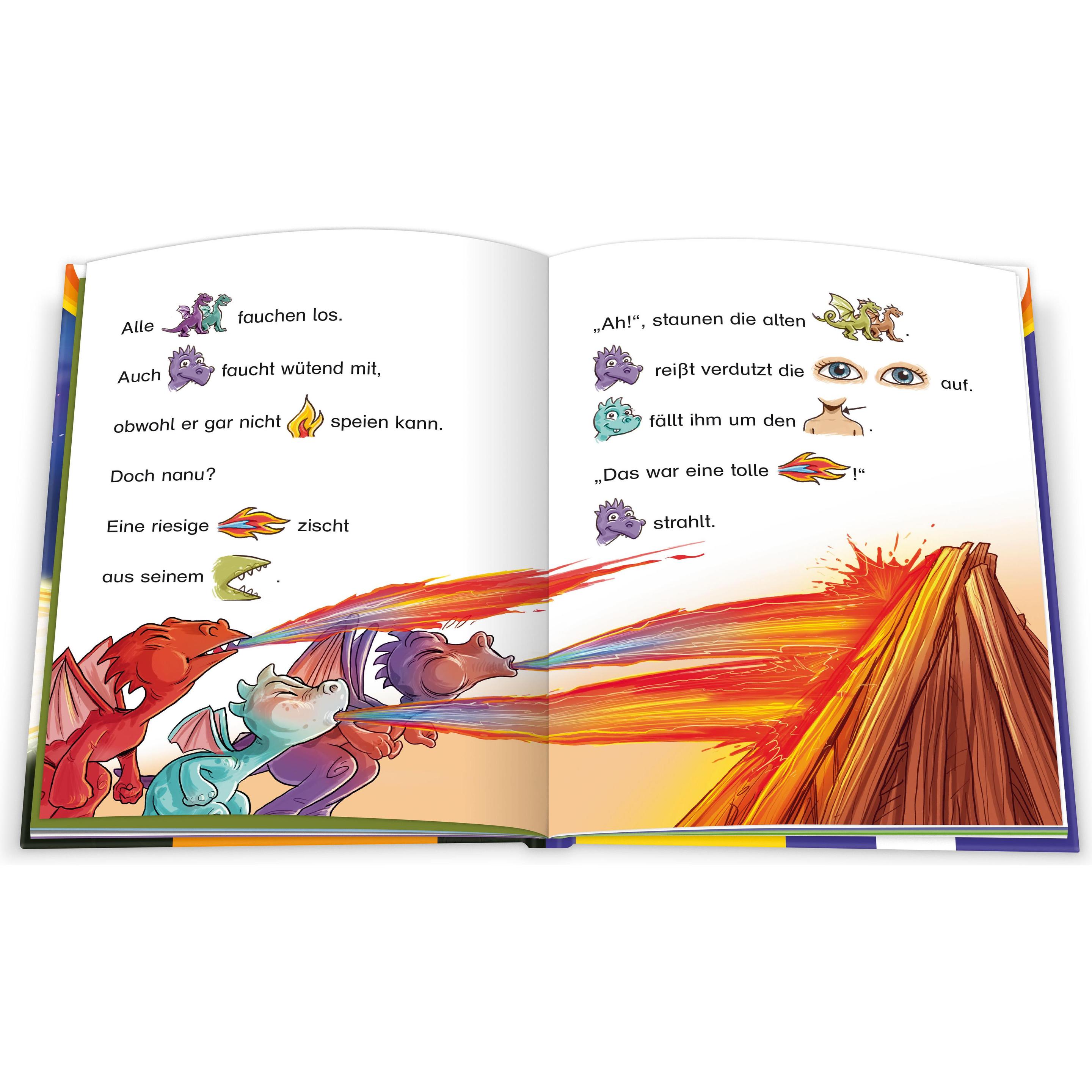 Thumbnail - Drache Neo und die Kraft der Feuerbohnen, Kinderbücher von Sandra Grimm, Timo Grubing
