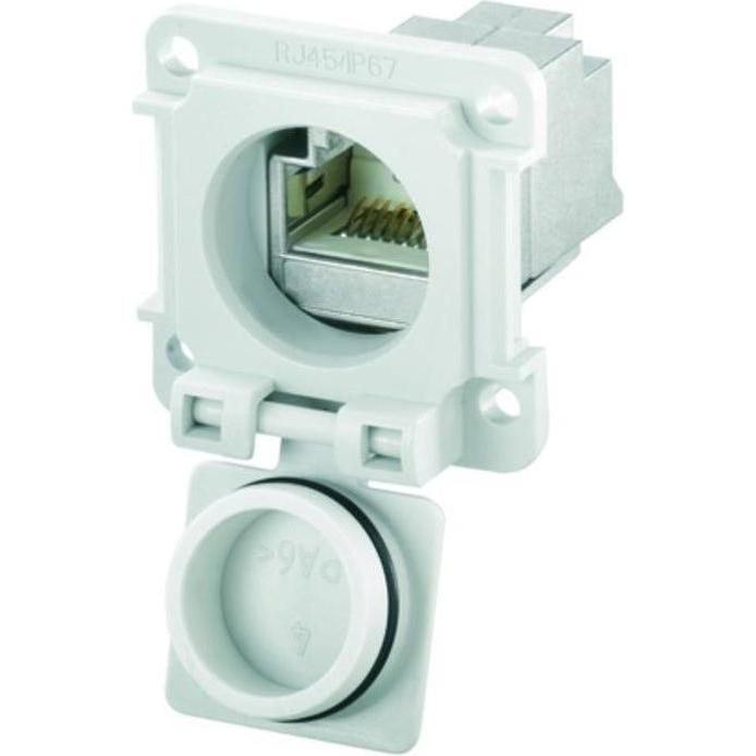 Weidmüller IE-XM-RJ45/IDC-IP67 - Piatto - Grigio - RJ-45 - IDC - Femmina - Nickel/Oro, Accessori di rete