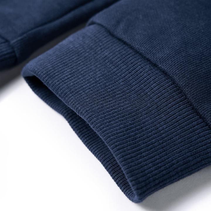 Image du produit VidaXL Pantalon de survêtement enfant bleu marine mélangé 104,Matière : 92 (104)