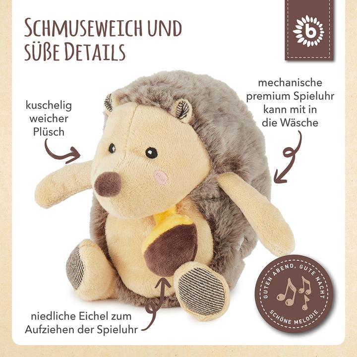 Produktbild Bieco Spieluhr Igel Piksi