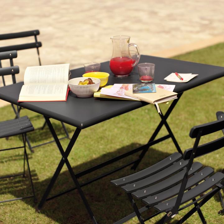 Actual product image Arc en Ciel folding table rectangular (70 cm)