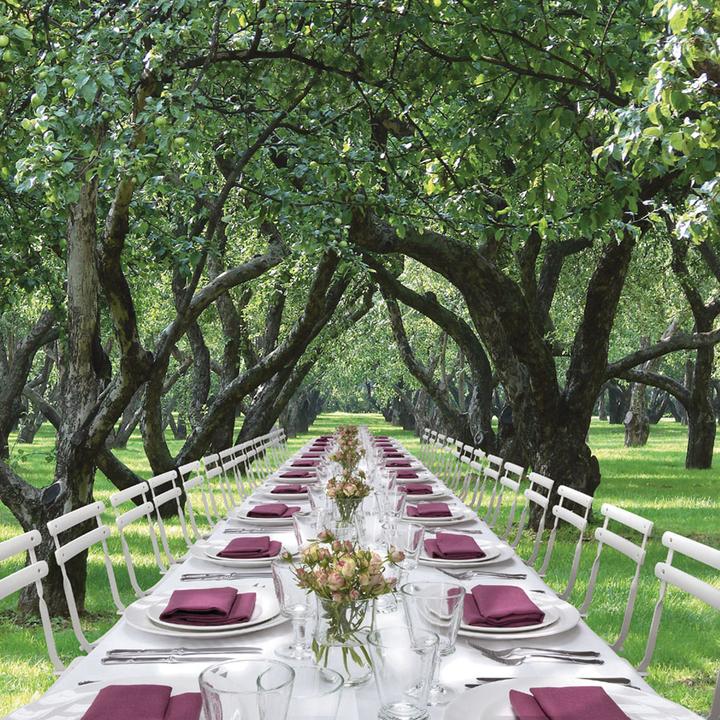 Actual product image Arc en Ciel folding table rectangular (70 cm)