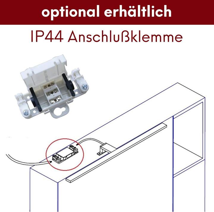 Actual product image Kalb Material für Möbel Spiegellampe (1100 lm)