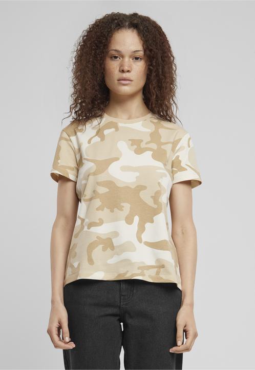 Produktbild Urban Classics Ladies Camo Regular Tee - 166869 (S)
