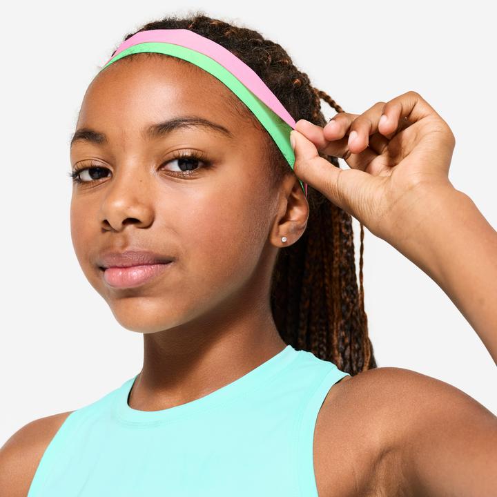 Produktbild Decathlon Stirnband Kinder schmal 2er-Set Polyester