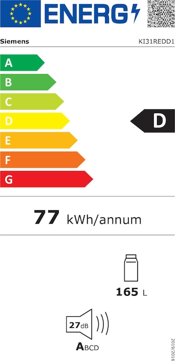 Energy Label Siemens KI31REDD1