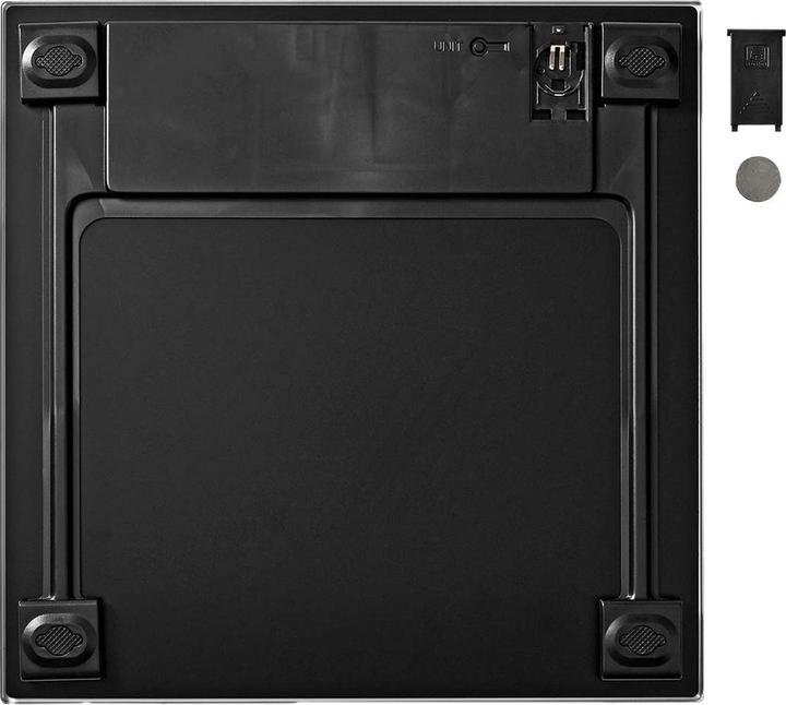 Actual product image Nedis Personal scale | Digital | Black | Tempered glass | Max. weighing capacity: 150 kg (150 kg)