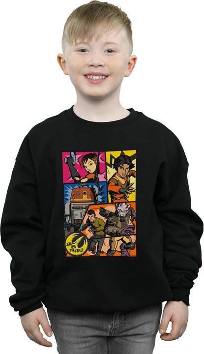 Produktbild Star Wars Rebels Comic Strip Sweatshirt Jungen (128)