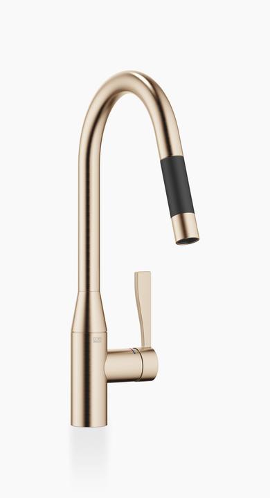 Actual product image Dornbracht Kitchen - Sync sink faucet, with pull-down with shower function, swivel, projection 240mm