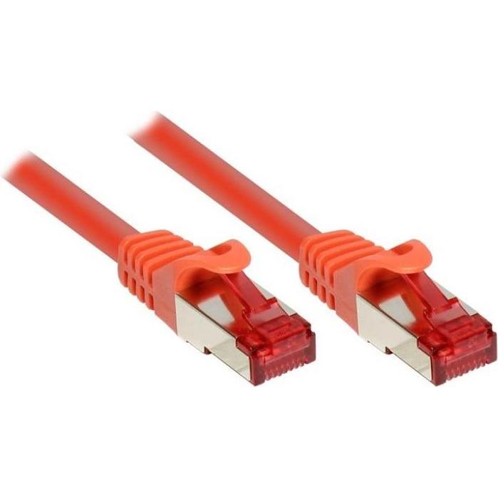 Varia Patchkabel Cat. 6 - 1.5 m, S/FTP, PiMF, orange (PiMF, CAT6, 1.50 m), Netzwerkkabel