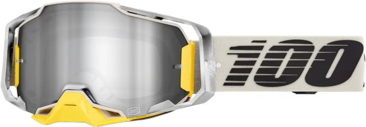 Produktbild 100% Goggle Armatic Forecast (Grau, Mirror Silver Flash)
