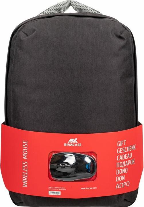 Actual product image Rivacase NB BACKPACK 15.6" + MOUSE/7563 BLACK (15.60")