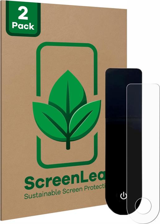 Actual product image ScreenLeaf Protective film sustainable screen protector screen protector film clear transparent