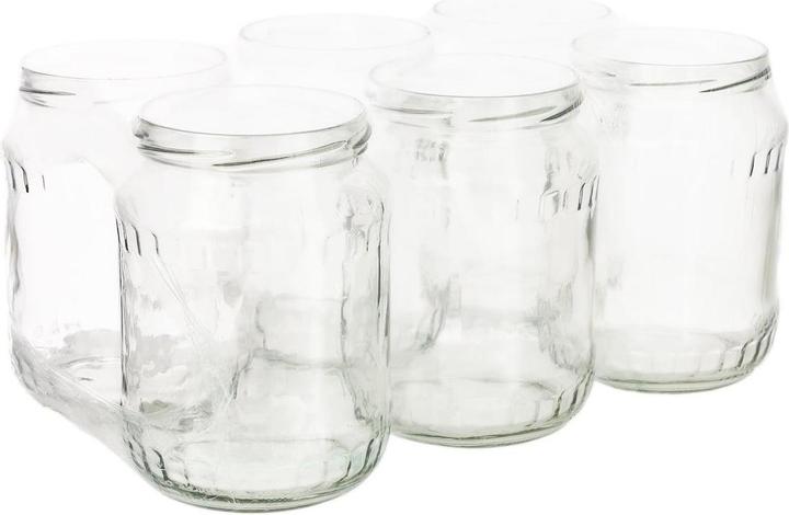 Okko JAR 720ML 6PCS WITHOUT LID 82MM
