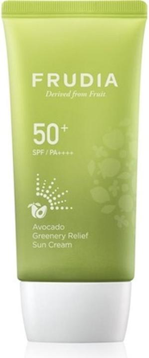 Frudia Sun Avocado Greenery Relief Protective Moisturizing Cream SPF 50+ 50 g (Sonnencreme Gesicht, SPF 50, 50 ml, 25 g)